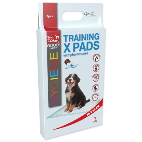 Постелка за обучение на кучета DOG FANTASY X с феромони 60 x 90 cm 7 бр.