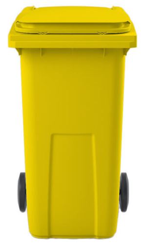 Пластмасов контейнер 240л жълт