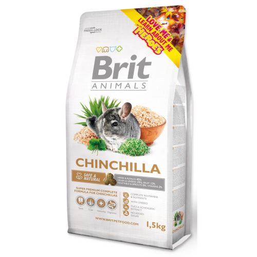 Food Brit Animals Complete Chinchilla 1,5kg