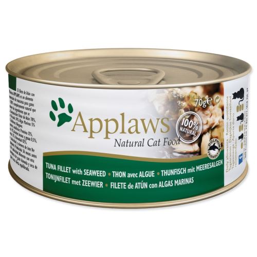 Applaws Cat консерви с риба тон и водорасли 70g