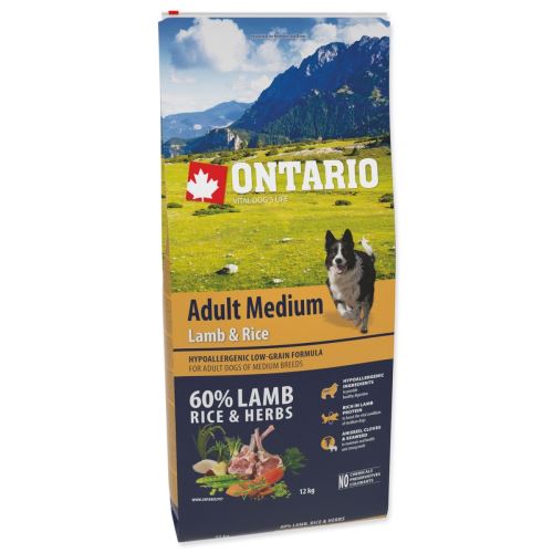 Dog Adult Medium Lamb & Rice 12 кг