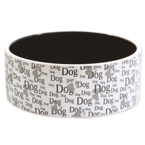 DOG FANTASY керамична купа с принт Dog 16 cm 750 ml