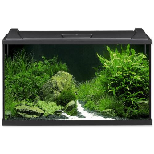 Aquapro LED аквариум комплект черен 126 л