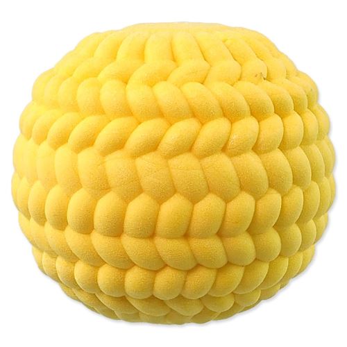 Играчка DOG FANTASY топка TPR пяна жълта 6 см