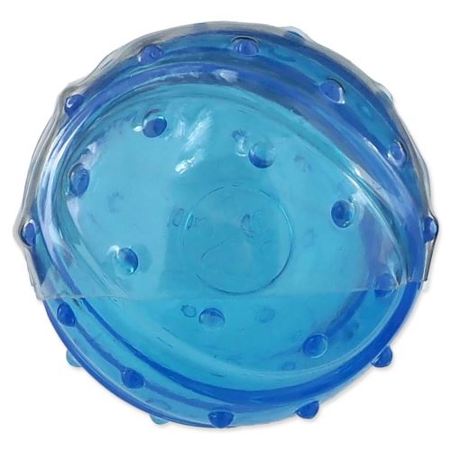 Играчка DOG FANTASY STRONG топка с аромат на бекон синя 7 см