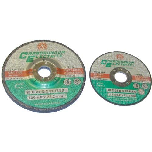 Шлифовъчен диск за чугун, камък 150x6x22,2mm