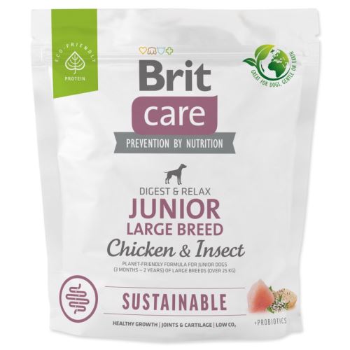 BRIT Care Dog Sustainable Junior Large Breed 1 кг