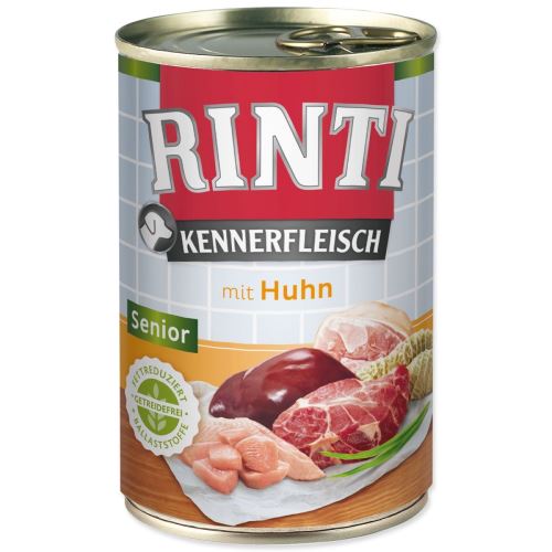 Консервирана храна RINTI Kennerfleisch Senior chicken 400 g