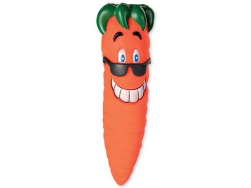 Играчка морков от винил 20 см 1 бр.