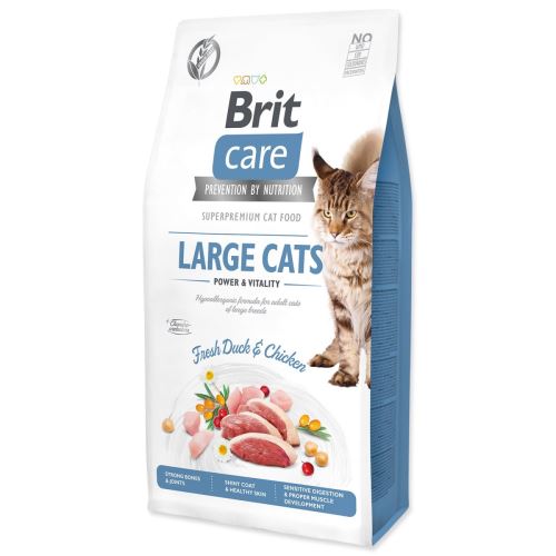 BRIT Care Cat Grain-Free Големи котки Power & Vitality 7 кг