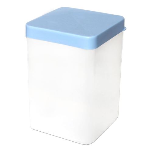 Кутия за храна в насипно състояние 3,0 л, правоъгълна, пластмасова, смес от цветове