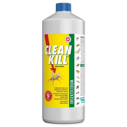 CLEAN KILL спрей против насекоми с микробързо действие 1000 ml