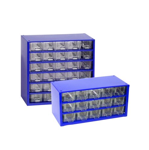 Комплект шкафове 6798 (6762+6740) метал Синьо