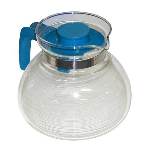 Стъклен чайник SVATAVA 1,7l капак и дръжка пластмаса