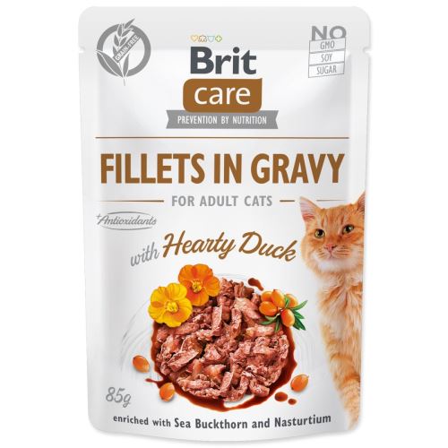 BRIT Care Филета за котки в сос с обилна патица 85 г