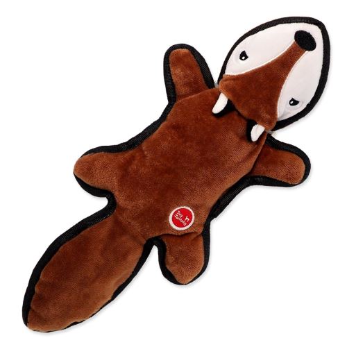 Играчка DOG FANTASY Рециклирана играчка лисица с шумяща опашка 39 см