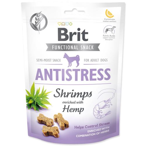 BRIT Care Функционален снакс за кучета Antistress Shrimps 150 g
