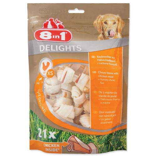 Bone Delights за дъвчене XS пакет 21 бр.