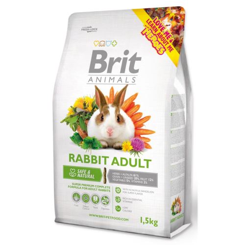 BRIT Animals Rabbit Adut Complete 1,5 кг