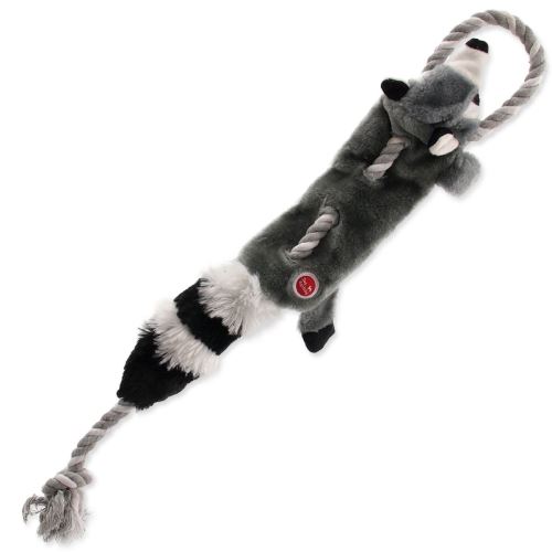 Играчка DOG FANTASY Skinneeez с въже енот 57,5 cm 1 бр.
