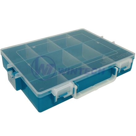 VISIBOX празен XL тюркоаз/прозрачен - 285x212x47 mm - Опаковка от 1