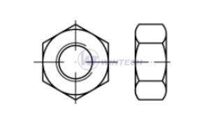Гайка 6H за стоманени конструкции. DIN 6915 M24 / опаковка от 1000 бр.