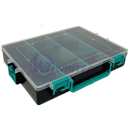 VISIBOX празен XL черен/зелен - 285x212x47 mm - Опаковка от 1