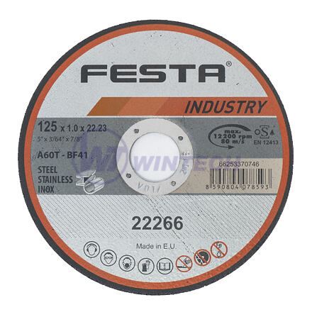 Festa Industry режещ диск 180x2,0x22 / опаковка 1 бр.